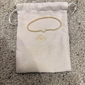Kendra Scott Gold Heart Bracelet